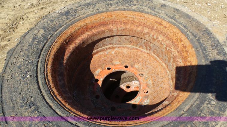 image for item K4223 (4) foam filled skid steer tires