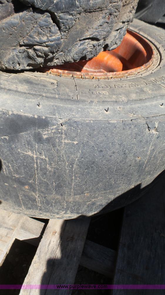 image for item K4223 (4) foam filled skid steer tires