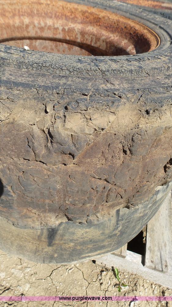 image for item K4223 (4) foam filled skid steer tires