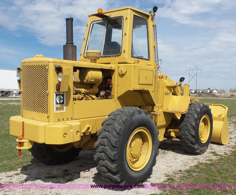 image for item K4508 1978 Caterpillar 930 wheel loader