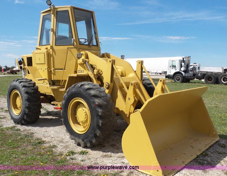 image for item K4508 1978 Caterpillar 930 wheel loader