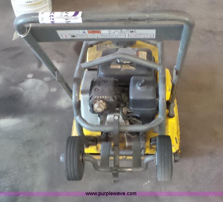 image for item K4638 Wacker Neuson WP1550 plate compactor