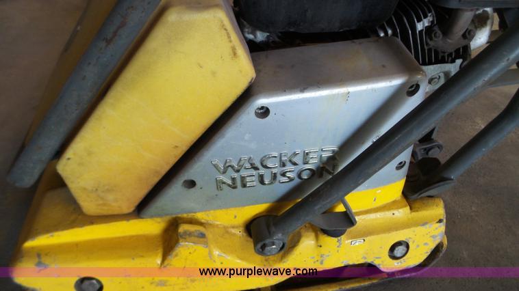 image for item K4638 Wacker Neuson WP1550 plate compactor