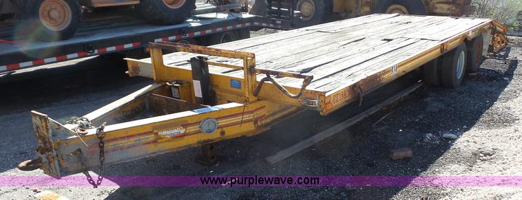 image for item K5111 1990 CZ Engineering C218KT equipment trailer