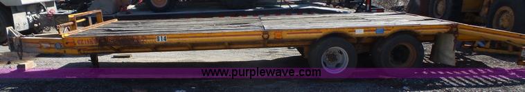 image for item K5111 1990 CZ Engineering C218KT equipment trailer