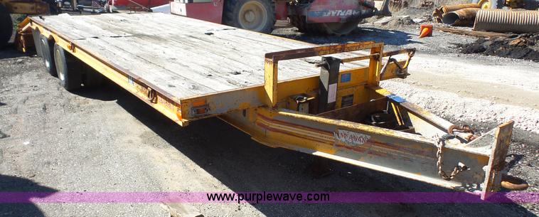 image for item K5111 1990 CZ Engineering C218KT equipment trailer