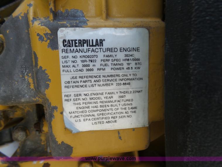 image for item K7983 2005 Caterpillar 257B skid steer
