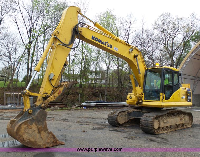 image for item K7998 2009 Komatsu PC160LC excavator