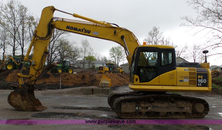 image for item K7998 2009 Komatsu PC160LC excavator