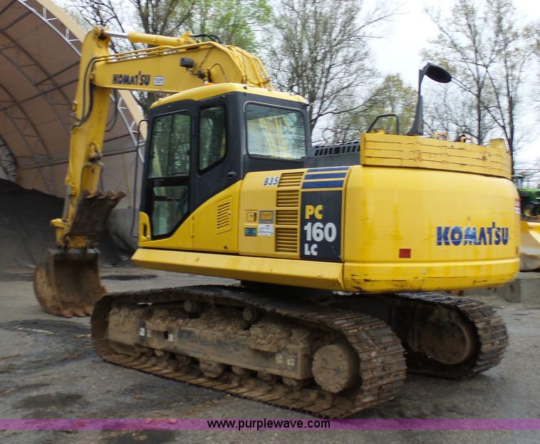 image for item K7998 2009 Komatsu PC160LC excavator