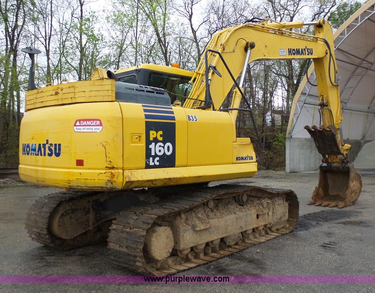 image for item K7998 2009 Komatsu PC160LC excavator