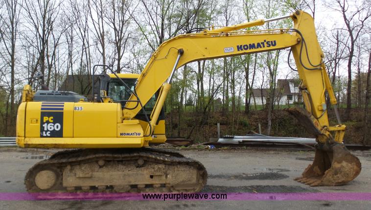 image for item K7998 2009 Komatsu PC160LC excavator
