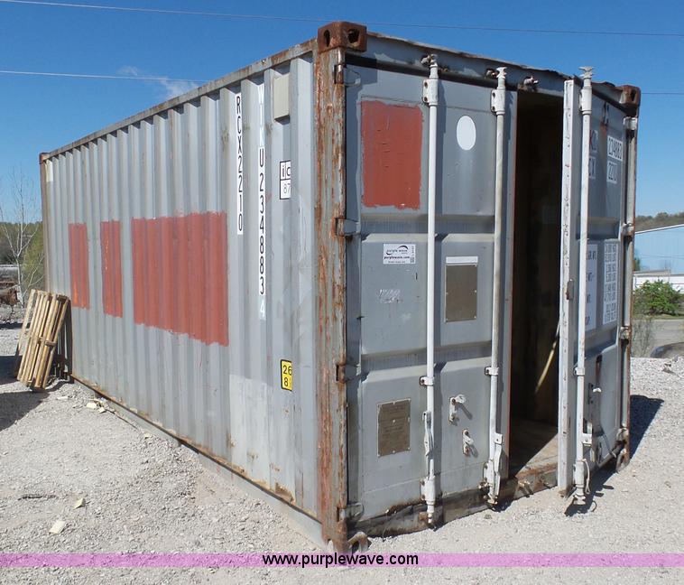 image for item L3157 Conex storage container