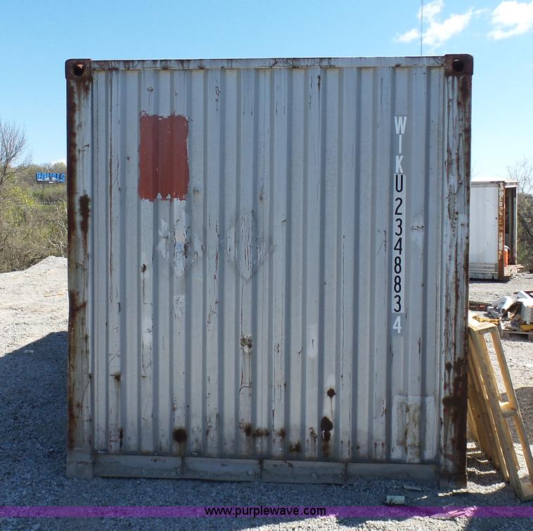 image for item L3157 Conex storage container