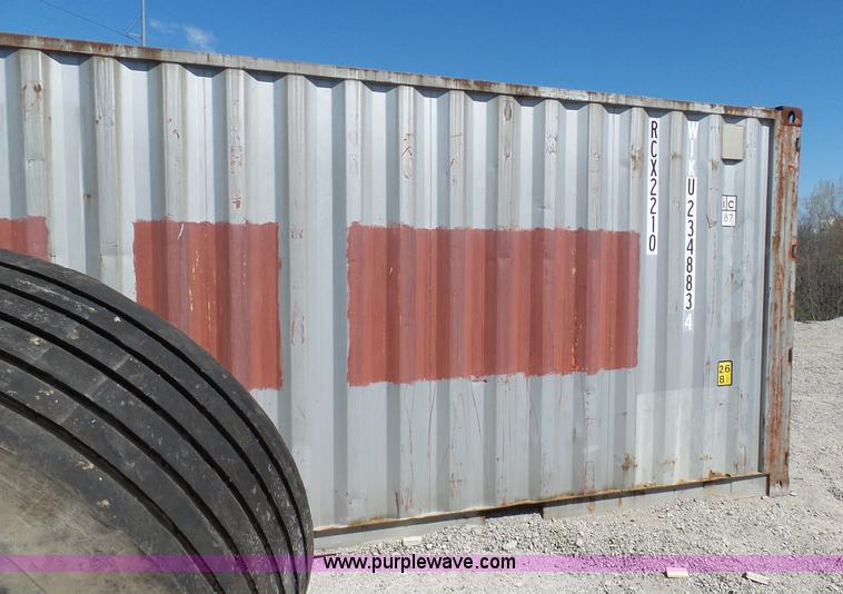 image for item L3157 Conex storage container