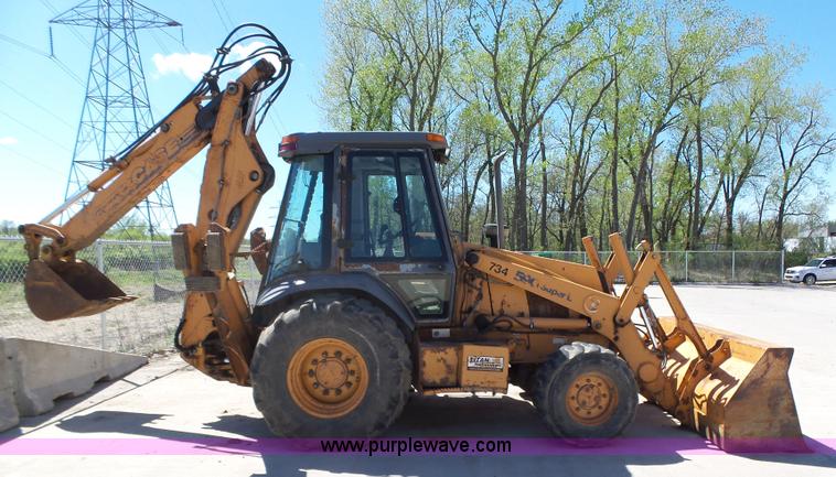 image for item L5651 2000 Case 590 Super L backhoe