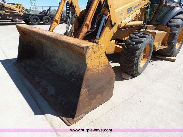 image for item L5651 2000 Case 590 Super L backhoe