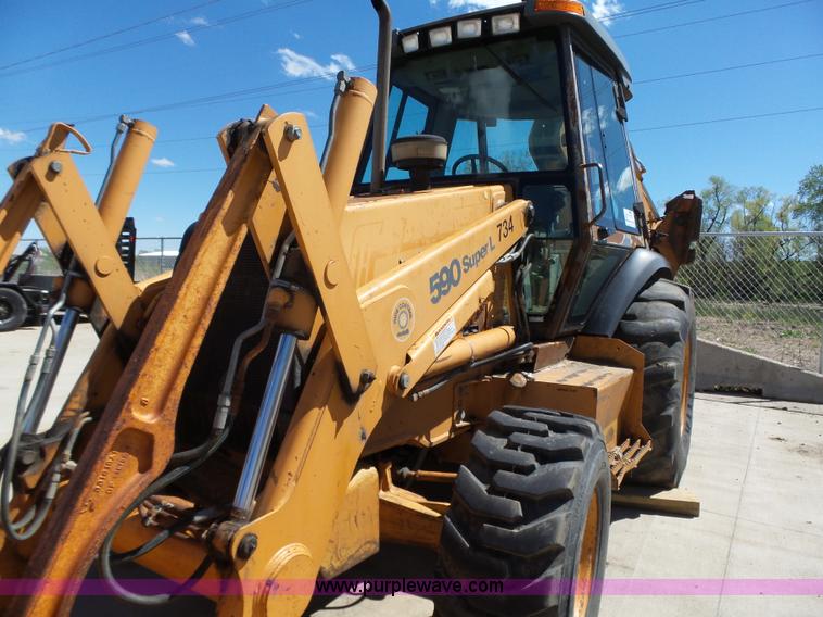 image for item L5651 2000 Case 590 Super L backhoe