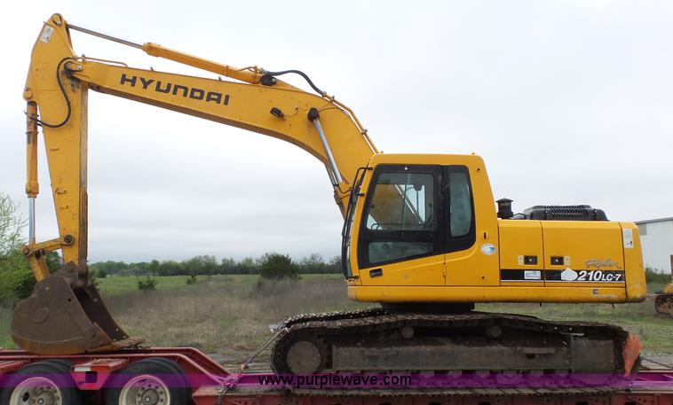 image for item L6328 2005 Hyundai Robex 210LC-7 excavator