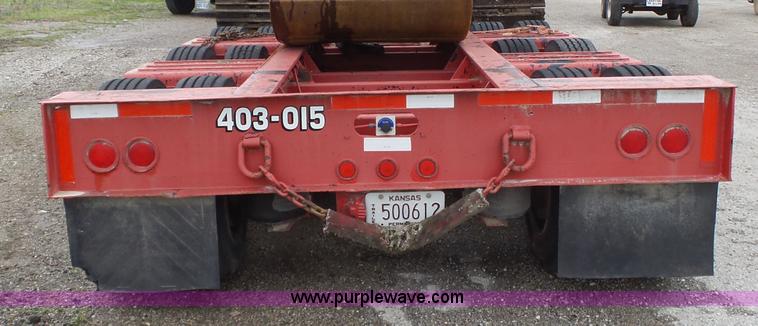 image for item L6329 1998 Kalyn Siebert KSHRG-3-50T-A lowboy equipment trailer