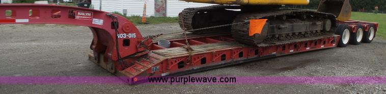 image for item L6329 1998 Kalyn Siebert KSHRG-3-50T-A lowboy equipment trailer
