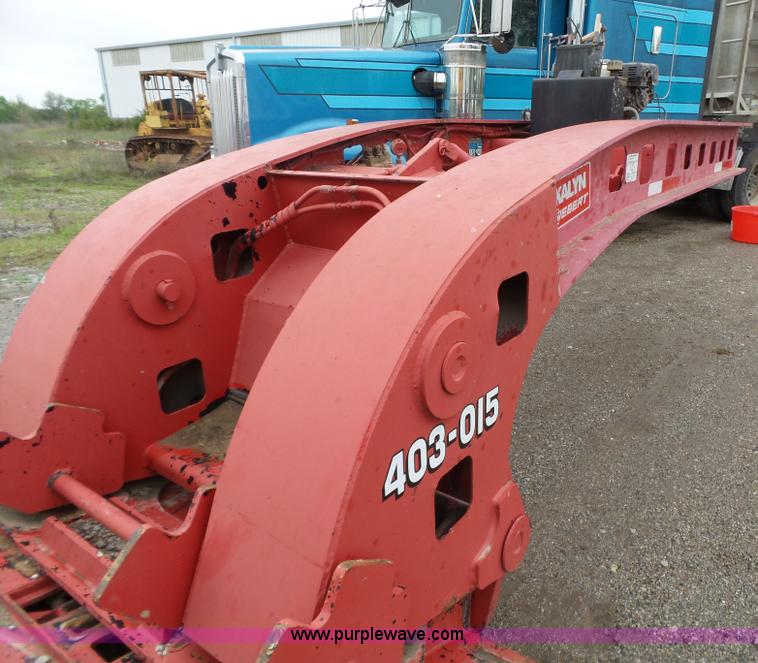 image for item L6329 1998 Kalyn Siebert KSHRG-3-50T-A lowboy equipment trailer