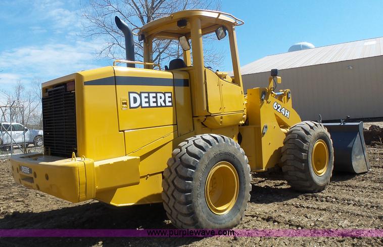 image for item L7209 1999 John Deere 624H wheel loader
