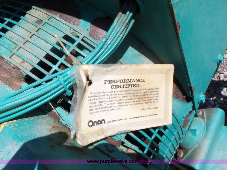 image for item L7211 Onan 50DDB generator
