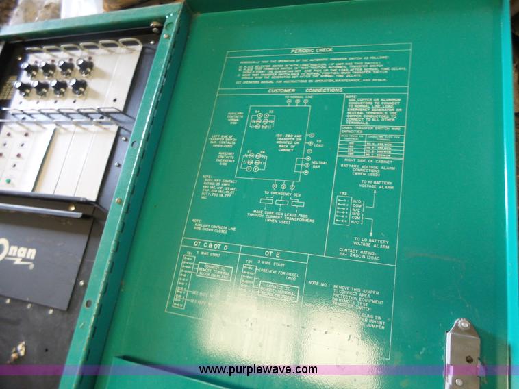 image for item L7211 Onan 50DDB generator