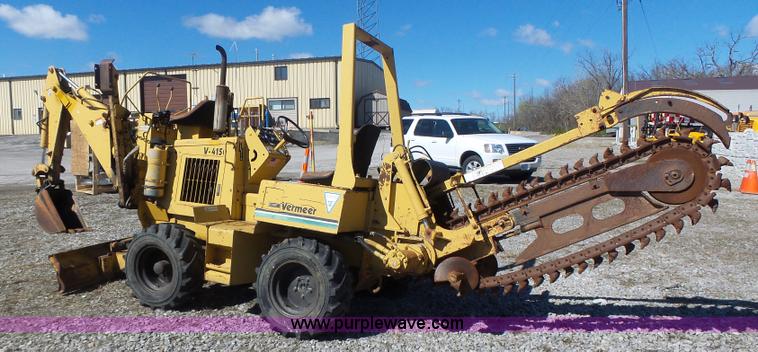 image for item L7216 Vermeer V4150 trencher