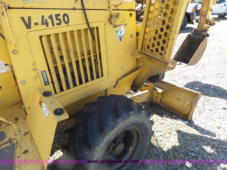 image for item L7216 Vermeer V4150 trencher