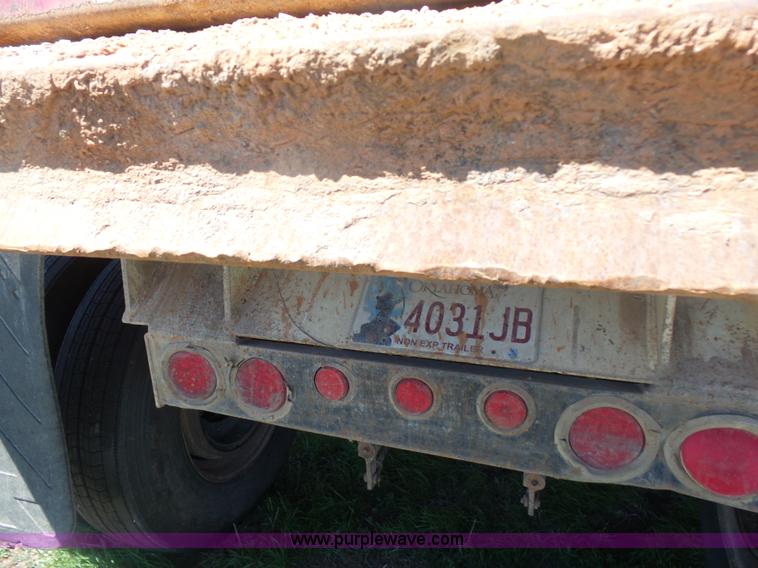 image for item L7486 1997 Hilbilt HD-37 end dump trailer