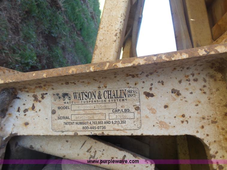 image for item L7486 1997 Hilbilt HD-37 end dump trailer