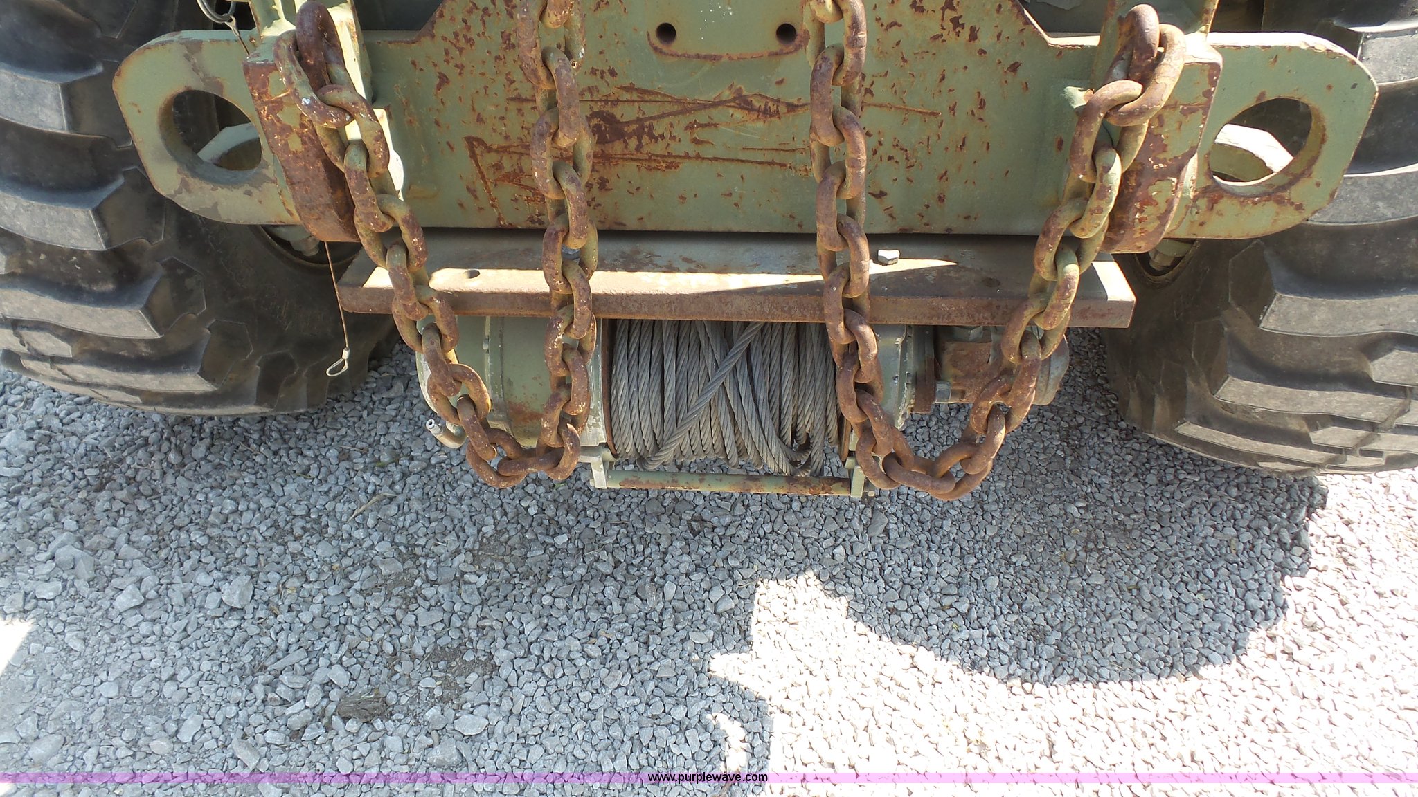 1989 Defense Technologies Corp. DTC8606 forklift in Wellsville, KS