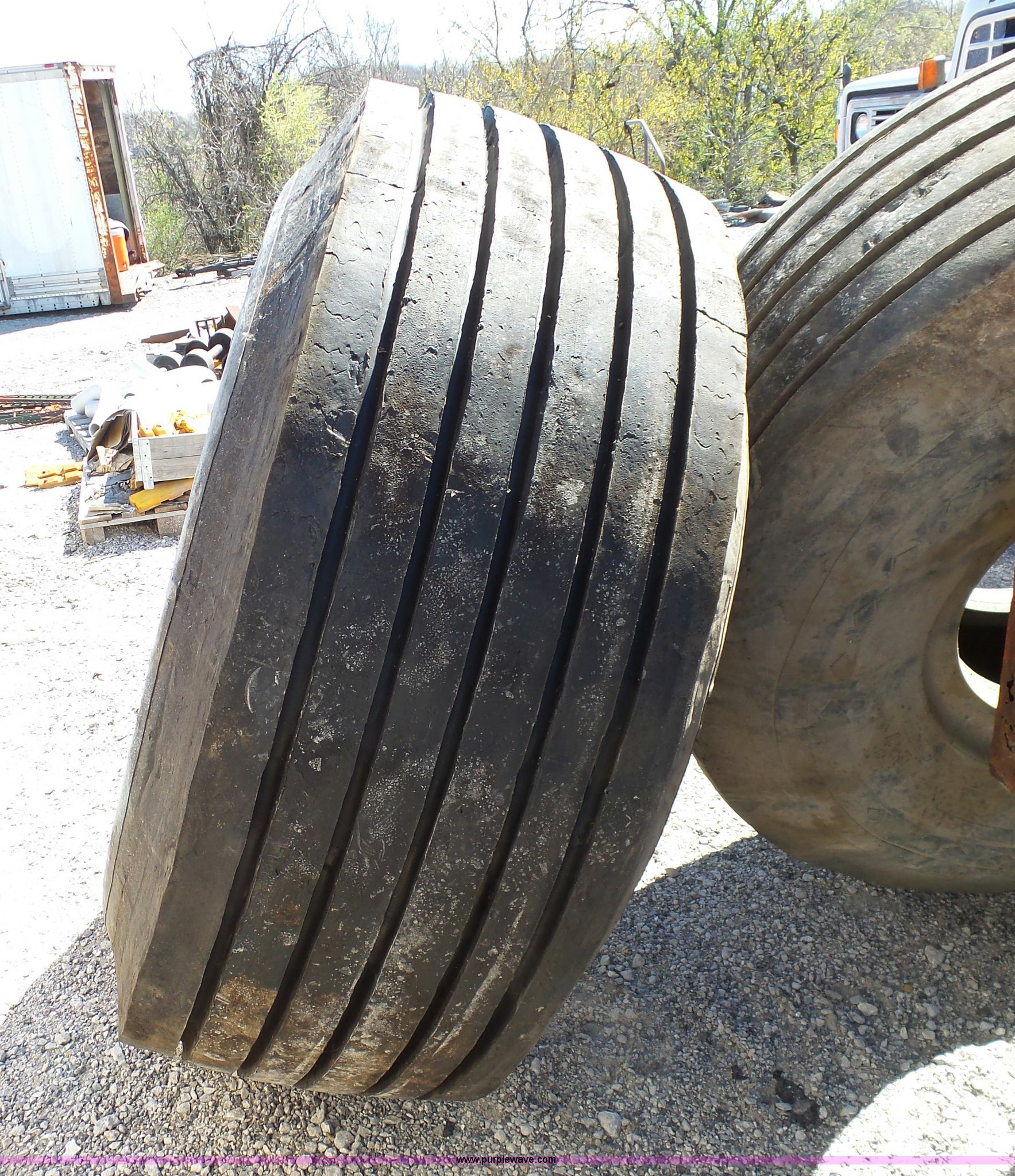(2) Goodyear buggy tires in Kansas City, MO Item L3164 sold Purple Wave