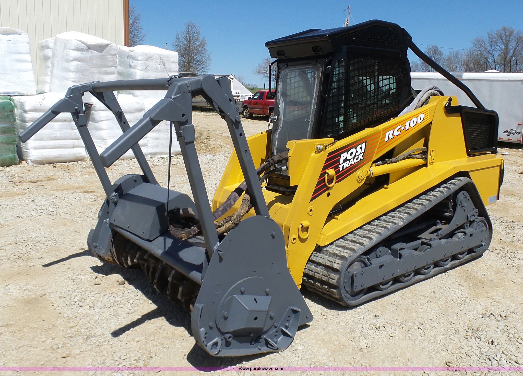 2007 ASV RC100 skid steer in Richmond, MO | Item L7031 sold | Purple Wave