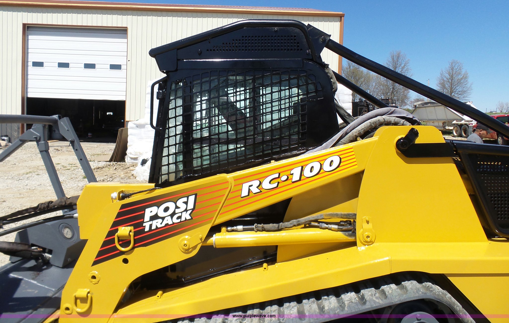 2007 ASV RC100 skid steer in Richmond, MO Item L7031 sold Purple Wave