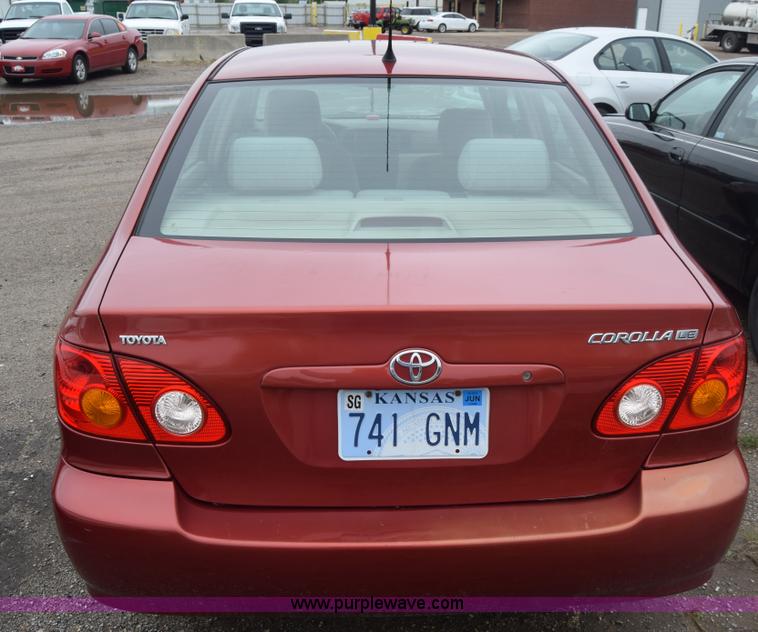 image for item AW9922 2003 Toyota Corolla