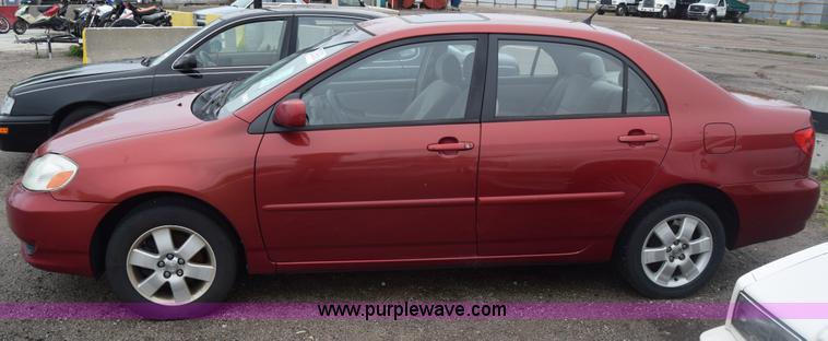 image for item AW9922 2003 Toyota Corolla