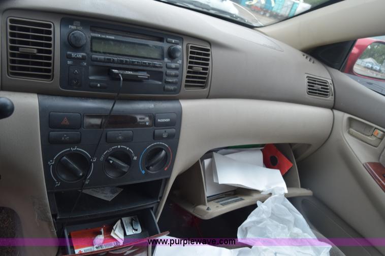 image for item AW9922 2003 Toyota Corolla