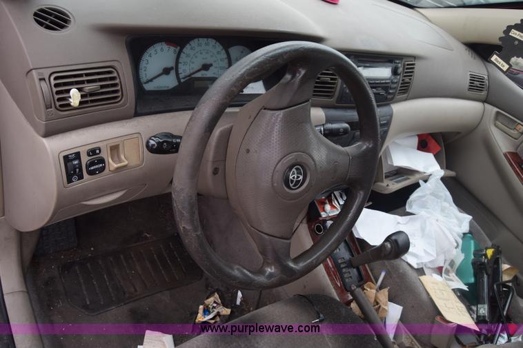 image for item AW9922 2003 Toyota Corolla