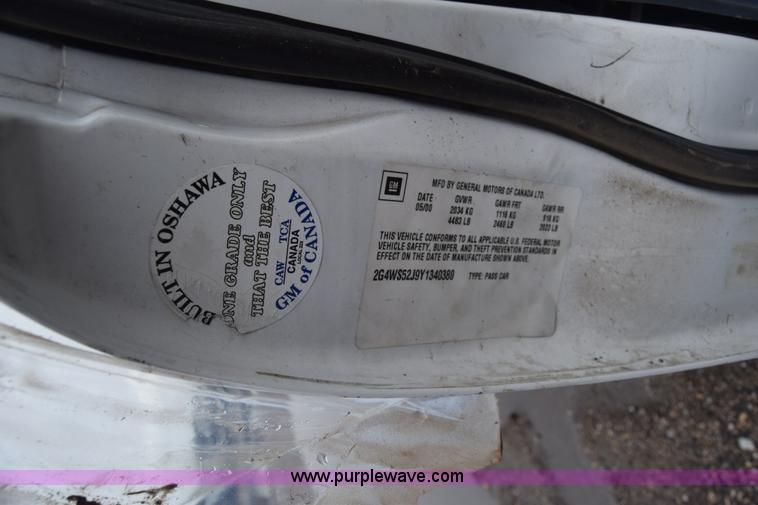 image for item AW9928 2000 Buick Century