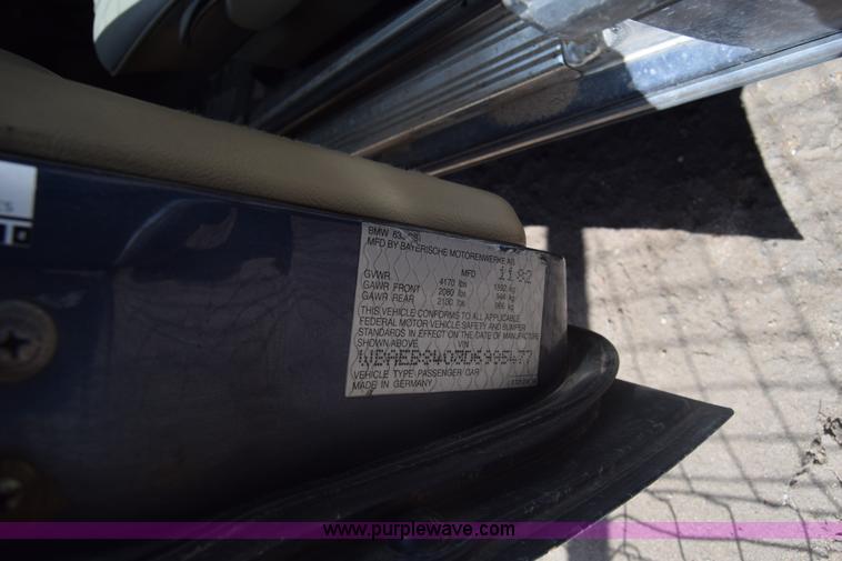 image for item BW9478 1983 BMW 633CSI