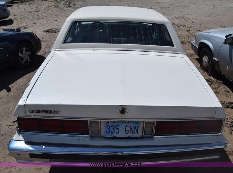 image for item BW9481 1989 Chevrolet Caprice