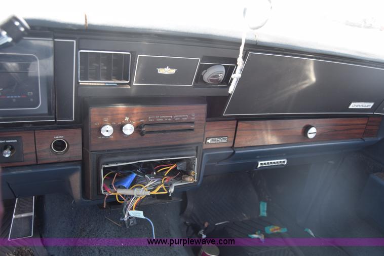 image for item BW9481 1989 Chevrolet Caprice