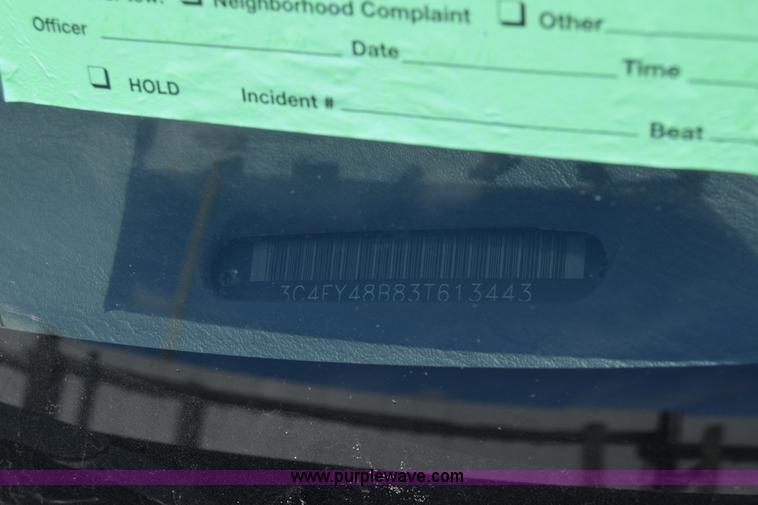 image for item BW9484 2003 Chrysler PT Cruiser