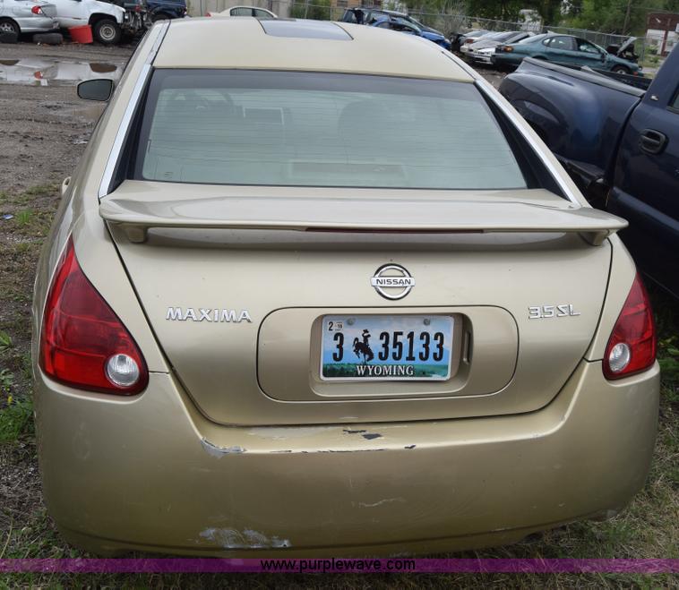 image for item BX9738 2004 Nissan Maxima SE