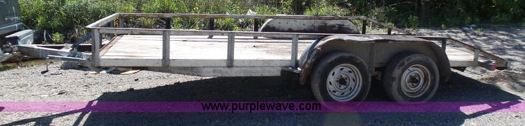 image for item AQ9673 MMF Trailer Manufacturing utility trailer