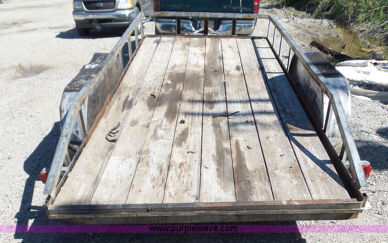 image for item AQ9673 MMF Trailer Manufacturing utility trailer