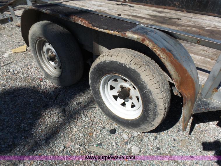 image for item AQ9673 MMF Trailer Manufacturing utility trailer